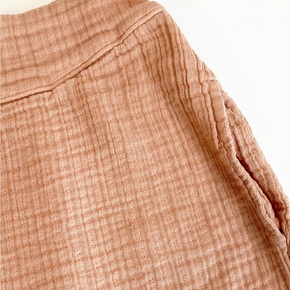 Búho Girls Boho Textured Shorts Muted Pink Size 11 / 12 - Picture 9 of 9